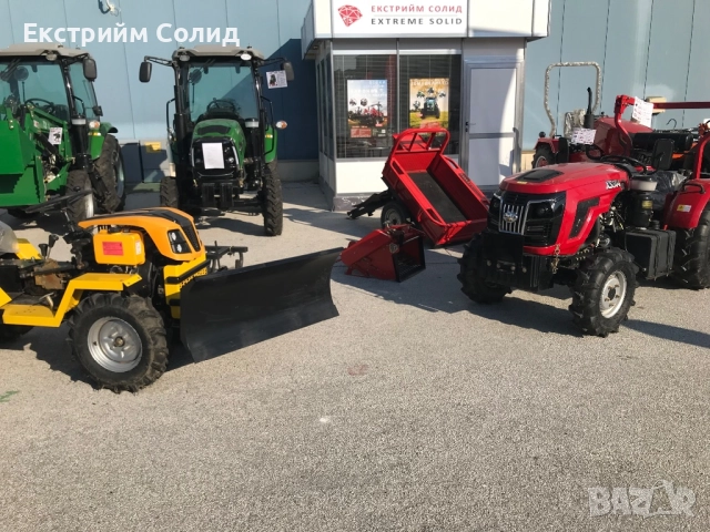 НОВ Малък Трактор - 4х4 - 12 к.с. - дизел - чупеща се база - гаранция, снимка 14 - Селскостопанска техника - 44746385