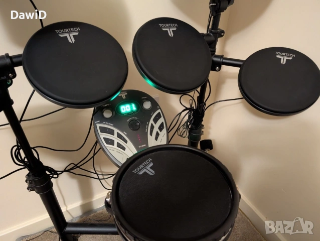 Електронни барабани TOURTECH TT-12SM, снимка 3 - Ударни инструменти - 54256620