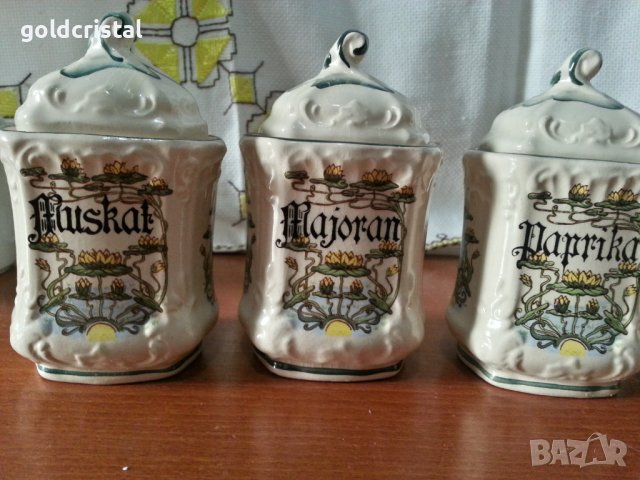 Бурканчета за подправки , снимка 4 - Антикварни и старинни предмети - 42769385