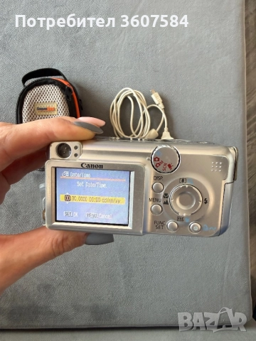 Цифров фотоапарат Canon PowerShot A460, снимка 3 - Фотоапарати - 52774059