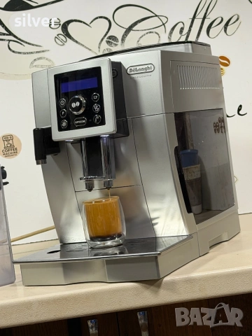 Кафемашина кафе автомат delonghi magnifica S cappuccino с гаранция, снимка 7 - Кафемашини - 53170986