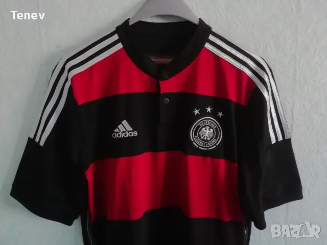 Германия 2014 Adidas оригинална тениска фланелка размер М Germany, снимка 4 - Тениски - 48593223