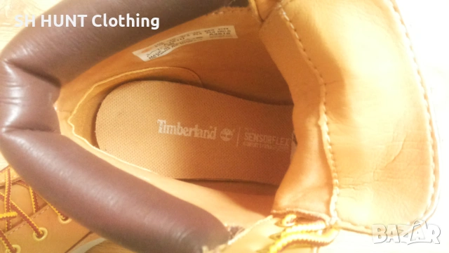 TIMBERLAND Leather Boots размер EUR 37,5 обувки естествена кожа - 2394, снимка 16 - Дамски боти - 53880468