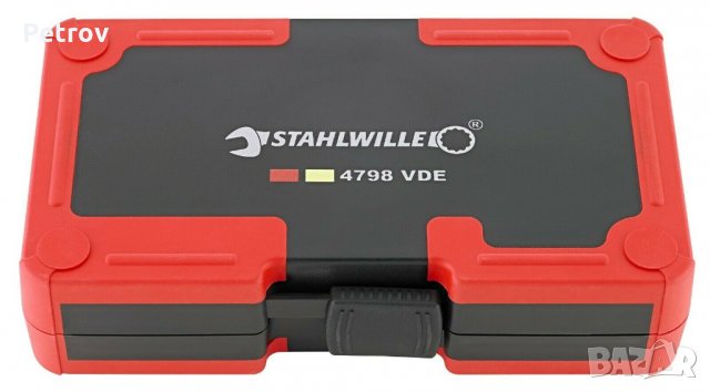 STAHLWILLE 4798 VDE 1000 V -GERMANY- Комплект Професионални Отверки !!!ЧИСТО НОВИ!!! Made in Germany, снимка 2 - Отвертки - 29356442