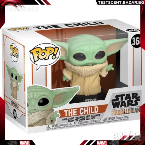 Funko POP! Star Wars The Mandalorian The Child Grogu Детето Грогу фигурка 368 Междузвездни Войни, снимка 10 - Фигурки - 49419369