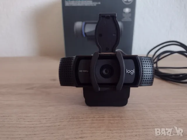 Web камера Logitech C920s Pro Full HD 1080, снимка 3 - Камери - 56125348