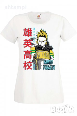Дамска тениска Аниме Манга My Hero Academia Mirio Togata 02,Анимация,игра,Празник,Повод., снимка 2 - Тениски - 38059519