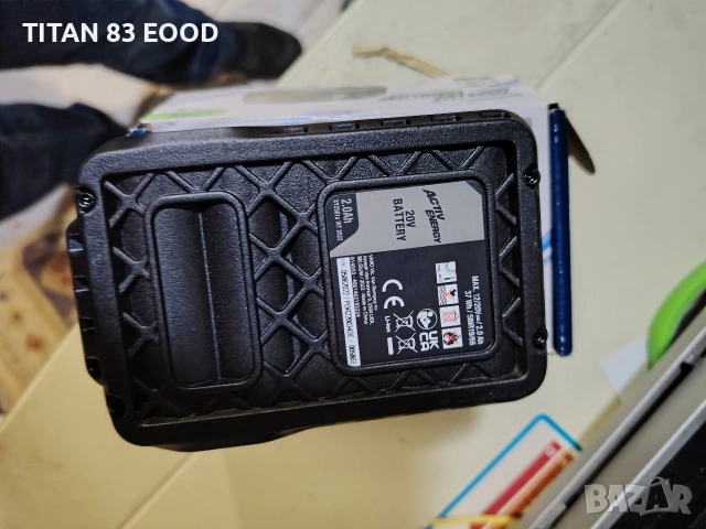Батерия за електроинструмент Activ Energy Li-ion 20v 2.a Ah универсална, снимка 5 - Други инструменти - 53010789