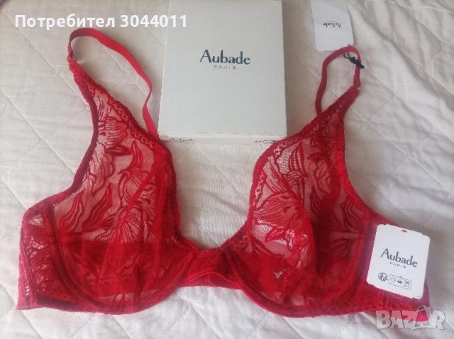 Aubade 75B луксозен нов сутиен, снимка 3 - Бельо - 51139582