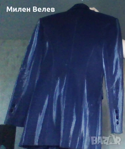Официално Дамско сако Ново ,цвят син , снимка 5 - Костюми - 50538902