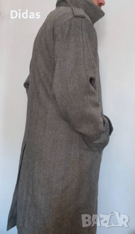 Топло мъжко палто - вълнено 100% Original, снимка 6 - Палта - 52104984