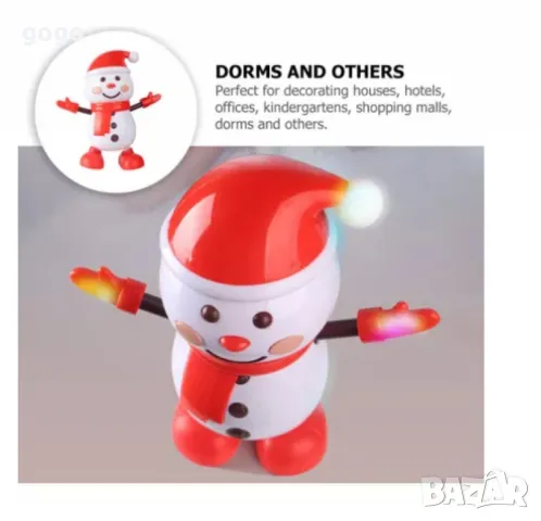 Танцуващ снежен човек, снимка 3 - Музикални играчки - 47992009