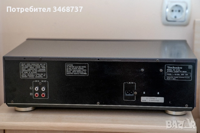 Дек Technics RS-B 765 PXS cap., снимка 4 - Декове - 52505542