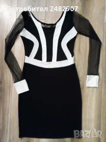 Дамска рокля с ефектен гръб, снимка 5 - Рокли - 47699973