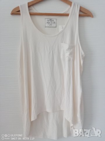 Английска дамска туника - потник Made with love размер М, снимка 1