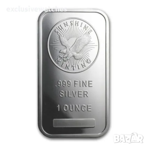 1 тройунция Sunshine Minting 999 чисто сребро