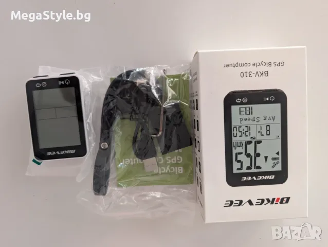 Bikevee BKV-310 GPS Велокомпютър – Безжичен, 2.4" дисплей, IPX7, Автоматична подсветка, снимка 2 - Аксесоари за велосипеди - 55727931