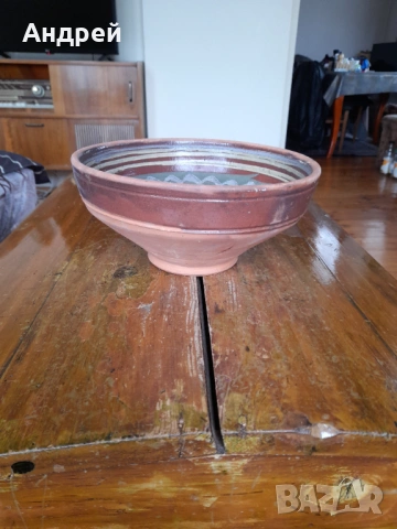 Стара керамична паница #18