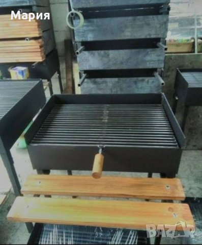 Комбинирана скара / барбекю на дървени въглища и ток, снимка 3 - Барбекюта - 30702541