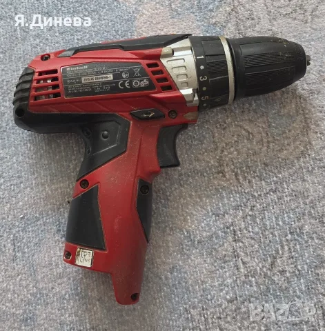 Винтоверт Einhell 12v, снимка 2 - Винтоверти - 56546118