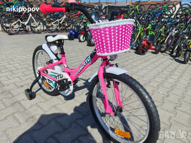 BG Детски велосипед 20" HAMATO розов, снимка 5 - Велосипеди - 54334484