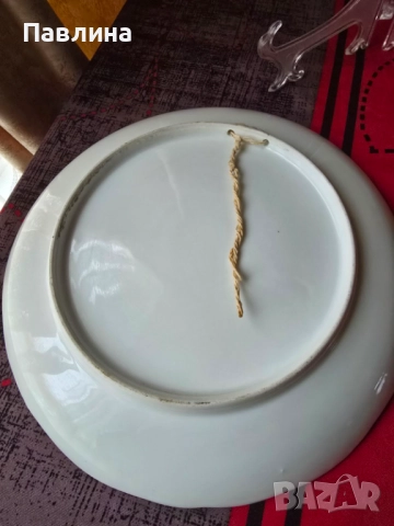 Английско декоративно плато, снимка 2 - Декорация за дома - 51938273