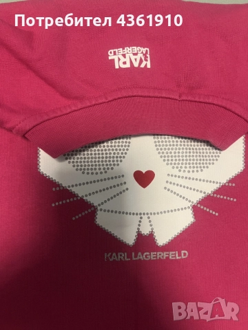 Дамска блуза Karl Lagerfeld , снимка 2 - Блузи с дълъг ръкав и пуловери - 56550278