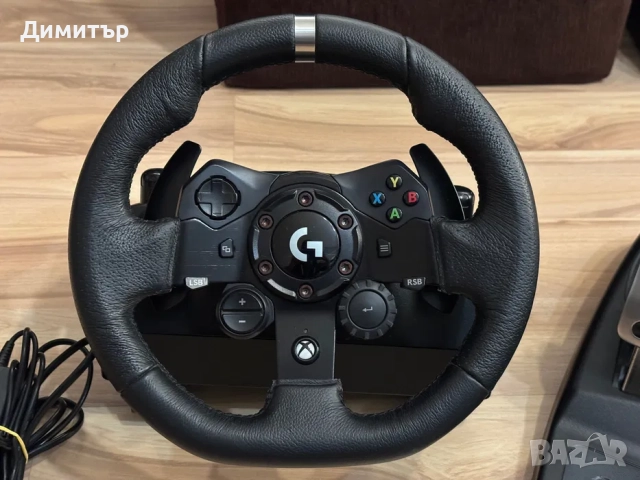 Волан и педали Logitech G923, снимка 1