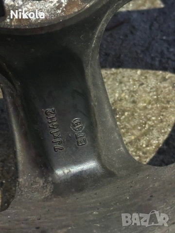 Лети джанти 5х100х16 с зимни гуми, снимка 5 - Гуми и джанти - 53347874