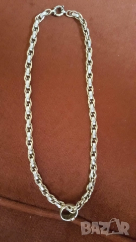 Златен синджир ланец колие, снимка 3 - Колиета, медальони, синджири - 52269283