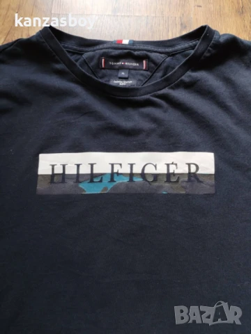 tommy hilfiger - страхотна мъжка тениска XL, снимка 2 - Тениски - 50760232