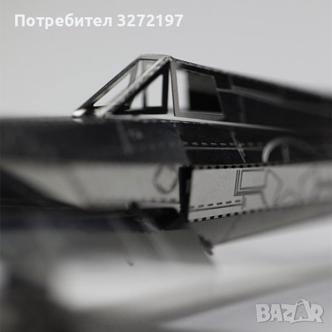 Метален пъзел Самолет F-4U Corsair - Направи си сам, снимка 3 - Пъзели - 40798881