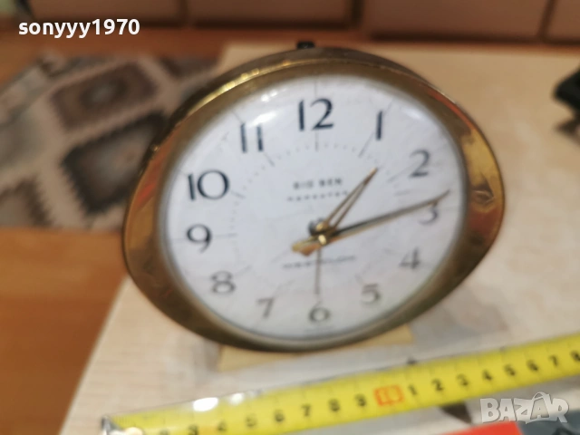 BIG BEN REPEATER WESTCLOX SCOTLAND 2203260950LCHERY1, снимка 14 - Антикварни и старинни предмети - 53931979