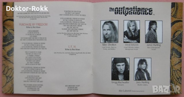 The Outpatience – Anxious Disease (2004, CD), снимка 3 - CD дискове - 38400682