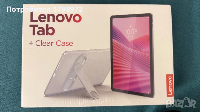 Lenovo Tab + Clear Case