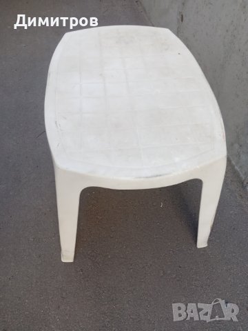 Пластмасова маса, снимка 2 - Градински мебели, декорация  - 39710880