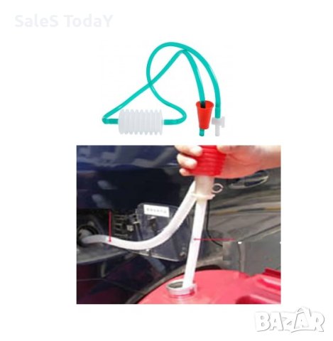 Помпа за течности ръчна, 200см, Универсална, 