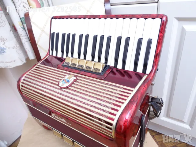 Акордеон Велтмайстер Гигантили 80 баса, снимка 10 - Акордеони - 48847207