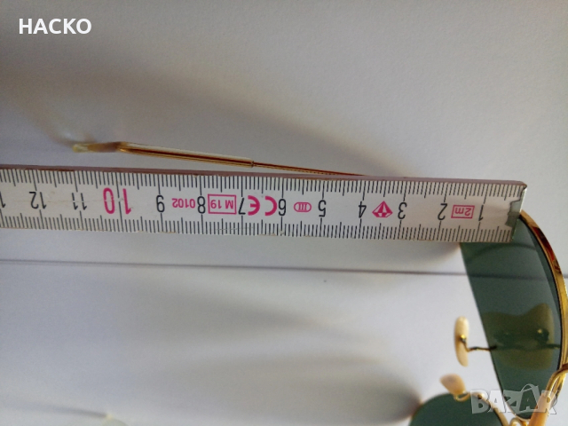 Слънчеви Oчила Ray Ban USA B&L Aviator BulletHole Shooter G-15 100% ОРИГИНАЛНИ, снимка 9 - Слънчеви и диоптрични очила - 54113185