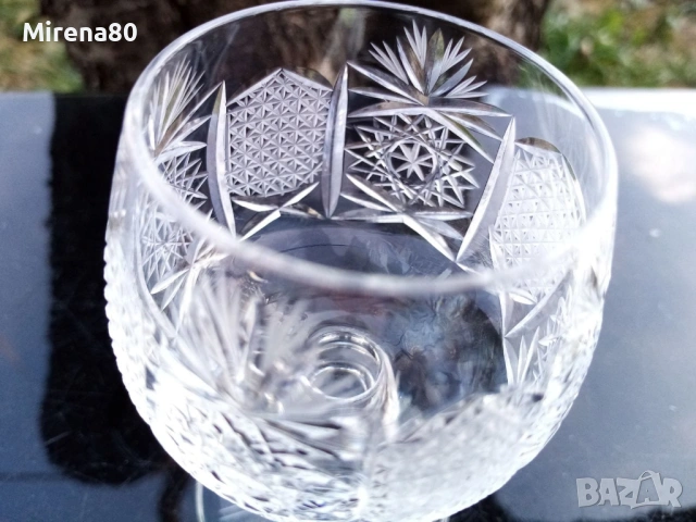 * Ропотамо * - кристален сервиз за коняк, снимка 4 - Сервизи - 54126047