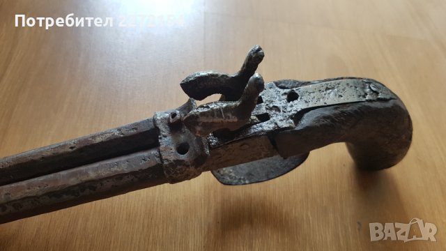 Двуцевен пищов пистолет Деринджър, снимка 3 - Антикварни и старинни предмети - 37907206