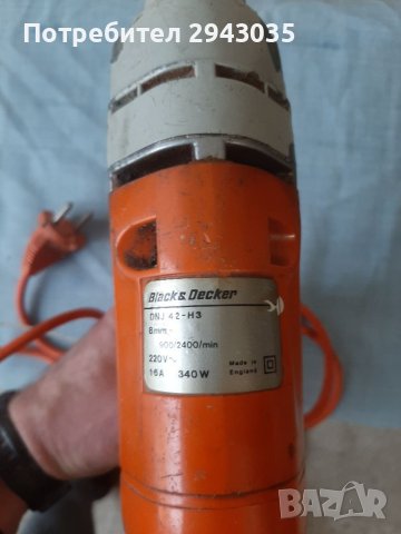 Бормашина Black&Decker , снимка 2 - Бормашини - 39155903