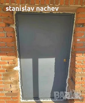 Изработка и монтаж на метални врати по индивидуален размер - Бургас и региона + безплатен монтаж, снимка 4 - Входни врати - 55977462