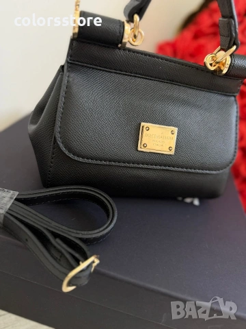 Черна чанта Dolce&Gabbana-IM96p, снимка 2 - Чанти - 54155278