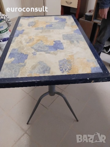 градинска маса /френска/ с 4 стола, снимка 2 - Градински мебели, декорация  - 54051405