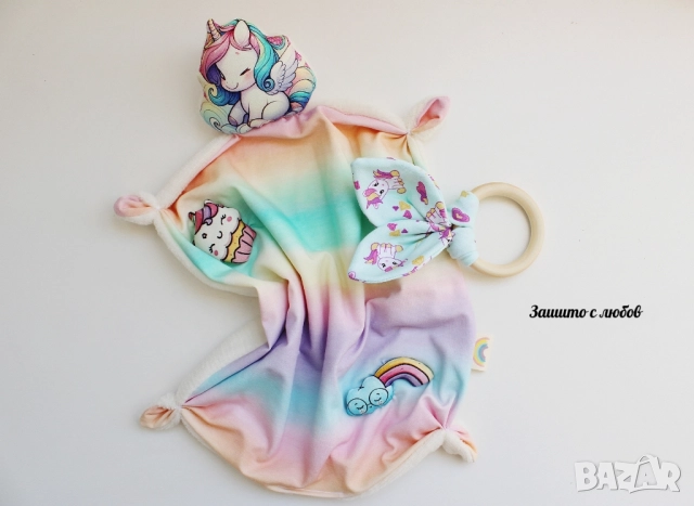 Дуду, Кърпа за сън, Бебешка кърпа, снимка 5 - Други - 52368255