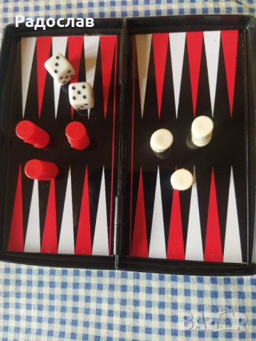 магнитен шах дама и табла