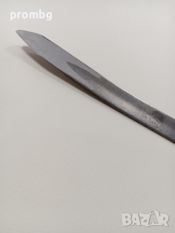 ръчен нож за трашене, изтъняване на кожа, кожарски, сарашки, Италия, снимка 2 - Други инструменти - 44525886
