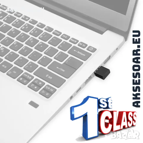 Мини USB Wi-Fi 6 адаптер AX286 WIRELESS Мрежова карта Mini USB wi fi 2.4GHz 802.11AX за интернет, снимка 2 - Мрежови адаптери - 48113408