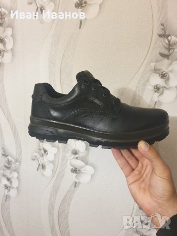 Водоустойчиви туристически , градски обувки ECCO  Rugged Track GORE-TEX Tie номер 42, снимка 12 - Други - 38477743